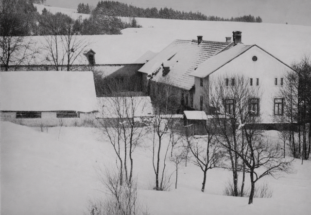 Statekk Novákových v Loukově v 60. letech. Zdroj: archiv Jany Čížkové